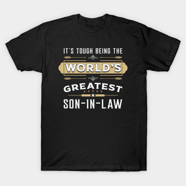 Son In Law Best Family Son Gift Idea T-Shirt by T-Shirt.CONCEPTS